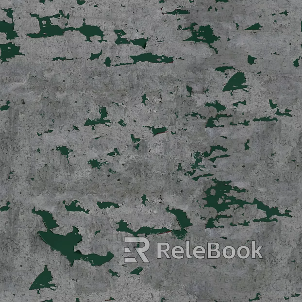 Painted metal texture