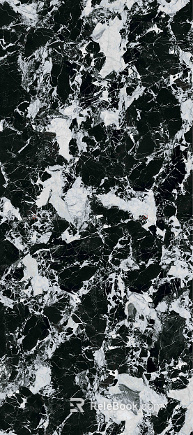 Bulgari Black Marble Tile Even Marble texture