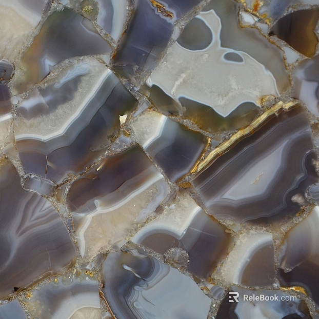 Gray brown agate mosaic wall decoration texture