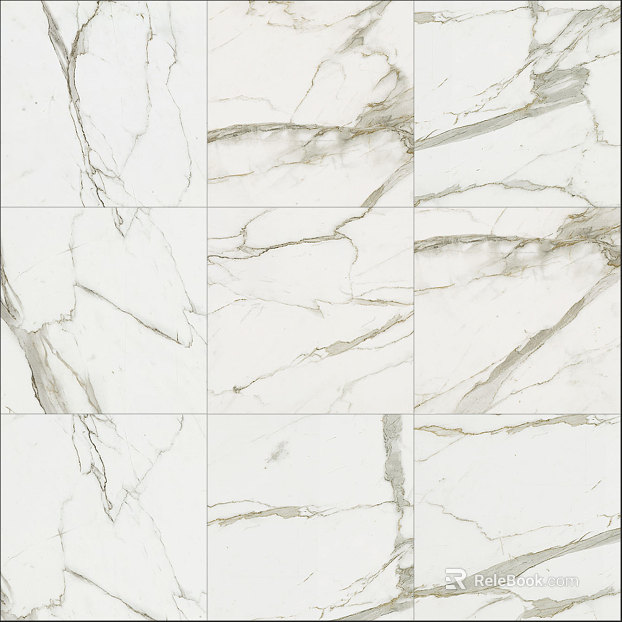 Mesh Marble White Marble Tile texture