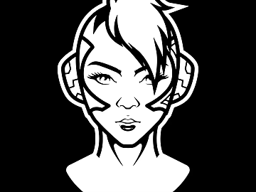 Tattoo black and white mask pattern texture pattern graphics (ID:ffach466584)