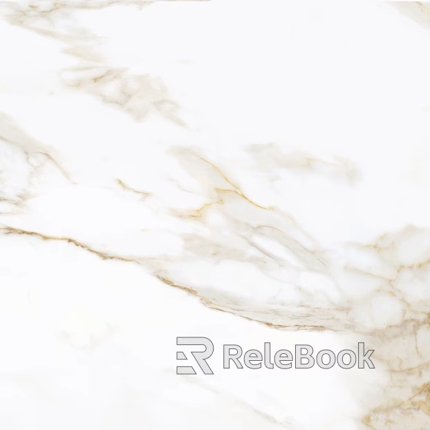 Eagle Brand Tile Marble White Marble Table Top Gold Hardware texture