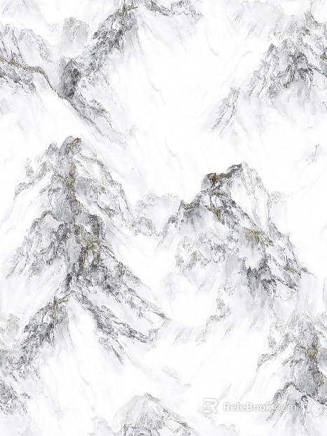 Marble Rock Slab Light Luxury Stone texture