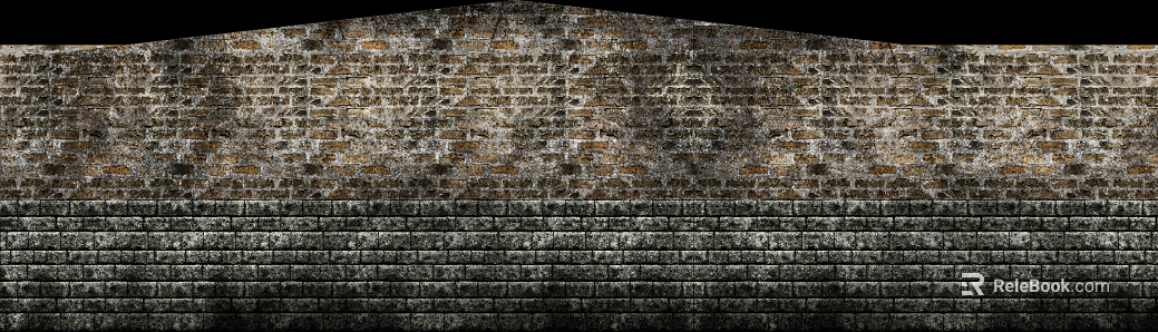 brick wall black and white dirt brick wall texture