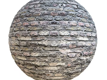 Brick wall PBR texture (ID:ffach545714)