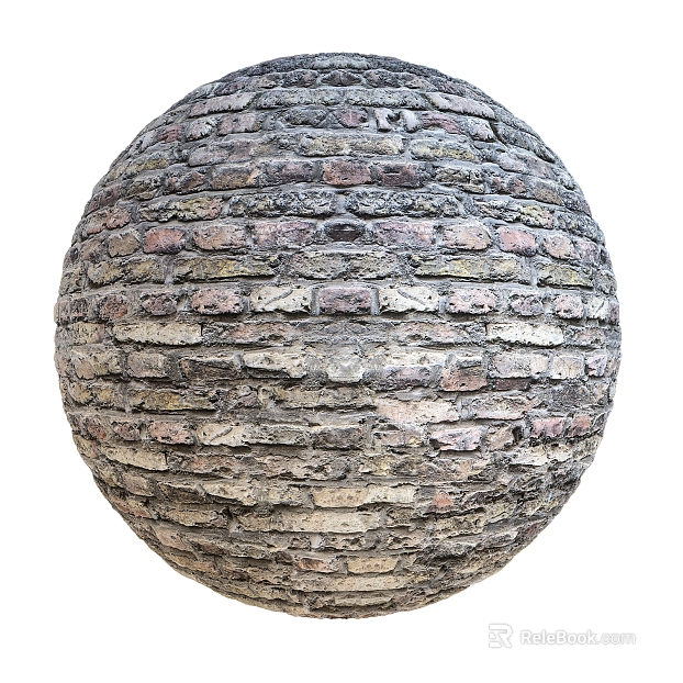 Brick wall PBR texture