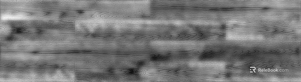 Black and white wood floor texture