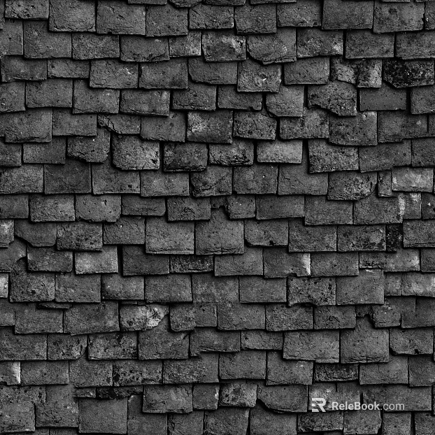 Black and White Bump texture