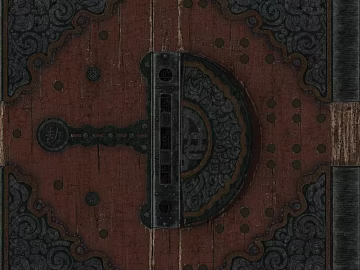 Wood cabinet solid color cabinet door panel texture (ID:ffaeg80385)