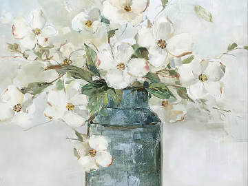 bouquet plant painting texture (ID:ffach070914)