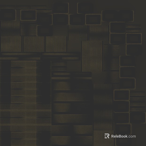 Deep curry geometric pattern wallpaper background wall texture