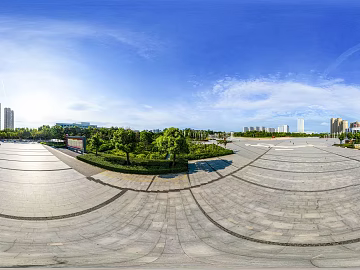 HDR Daytime Park Panorama texture (ID:ffach881303)