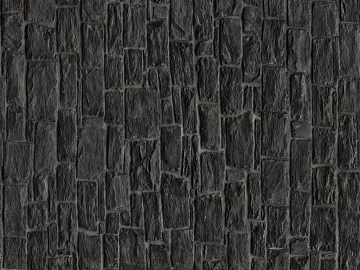 Dark gray culture stone exterior wall tiles texture (ID:ffaeh123324)