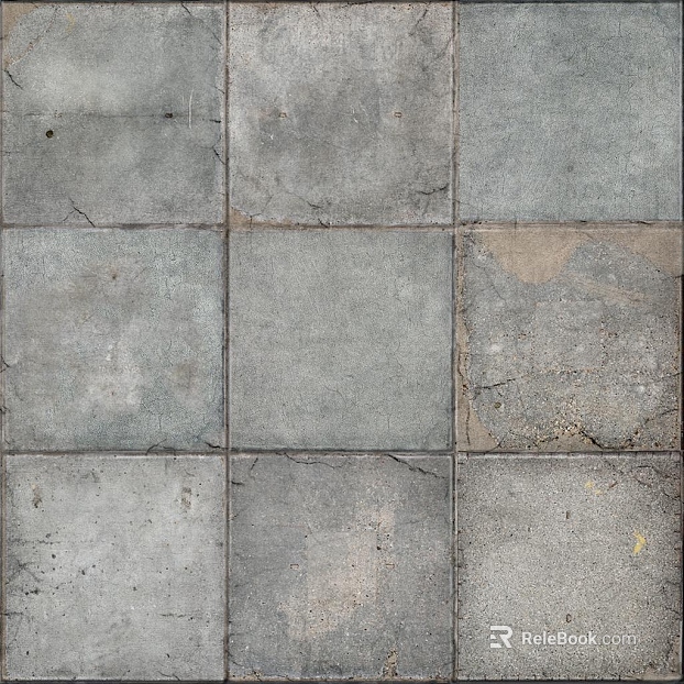 Ash antique cement brick kitchen floor tile texture