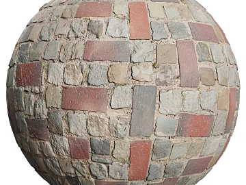 Stone Paving PBR texture (ID:ffach145981)