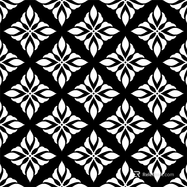 Black and white mask pattern texture pattern graphics carved graphics texture