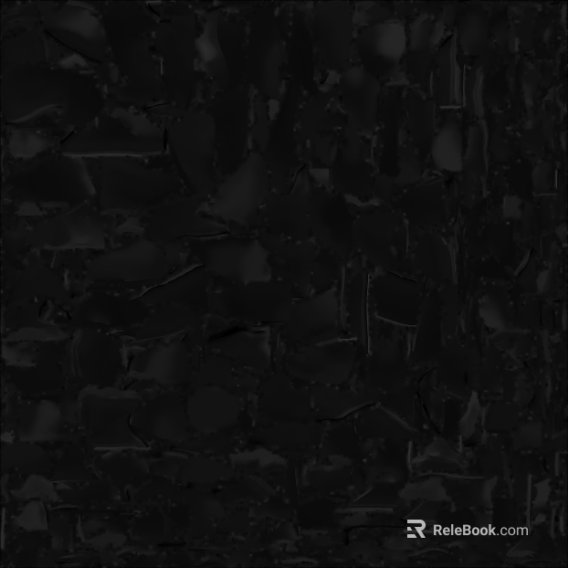 Black terrazzo kitchen floor stone texture