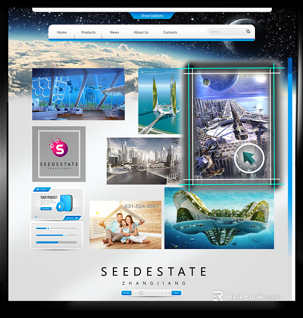 Screen material texture