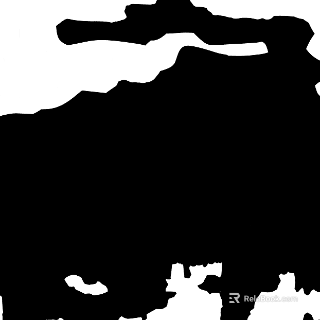 Black and white abstract bump map texture