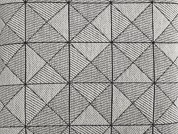 Black and white geometric check fabric soft fabric texture (ID:ffaeh792976)