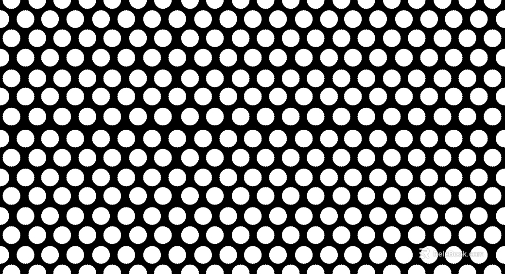 Perforated plate texture