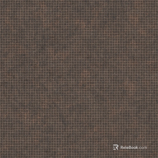Damaged and worn industrial floor, concave and convex dots, reticulated metal, rusty metal surface texture