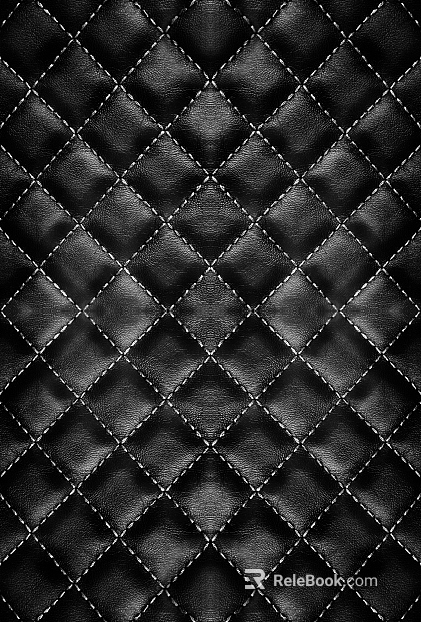 Black leather veneer texture