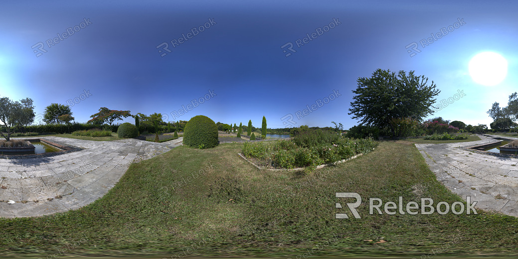 hdr sunny europe attractions park texture