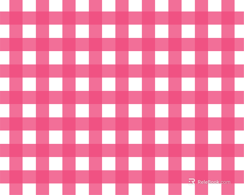 Pink Plaid Fabric Soft texture