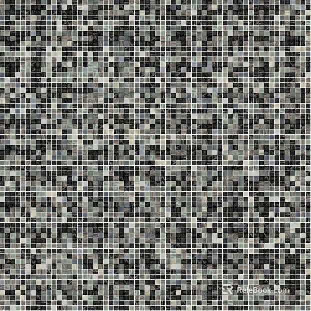 Mosaic Ceramic Map texture