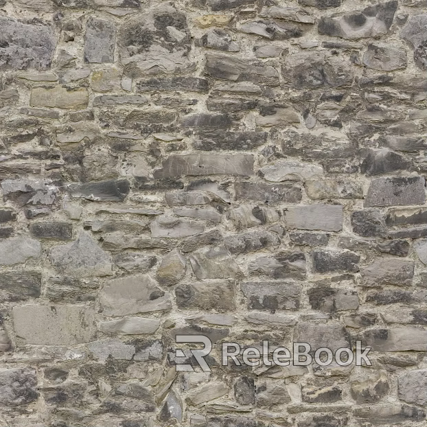neat stone brick wall texture