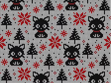 Knitted wool print pattern texture (ID:ffach239605)