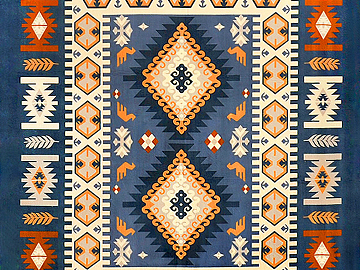 geometric carpet texture (ID:ffagg06050)