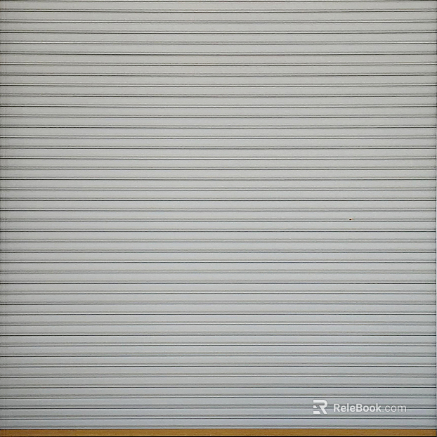 Rolling shutter door texture