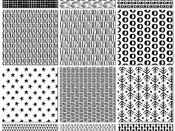 Tile Tile Black and White texture (ID:ffaeg14771)