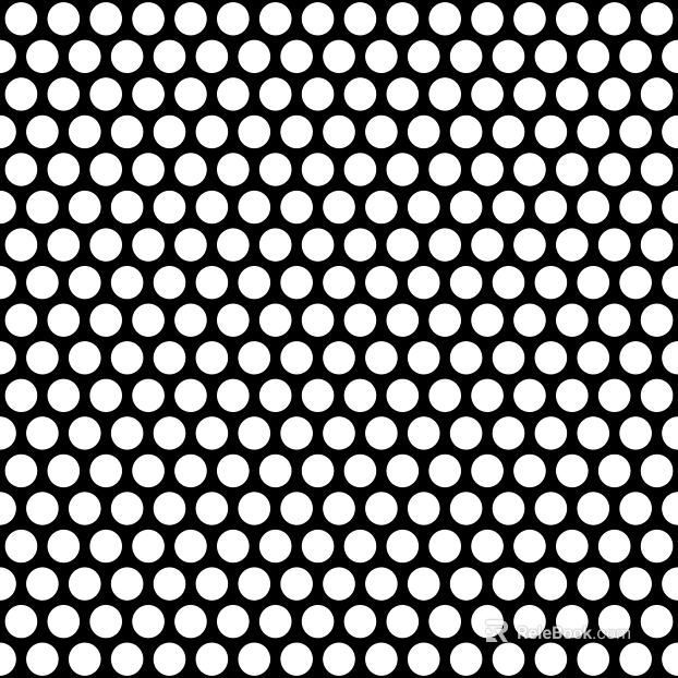 Perforated plate metal texture