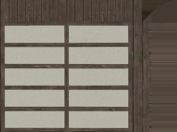 Silent Dark Brown Retro Wooden Door Interior Door texture (ID:ffaeh526866)