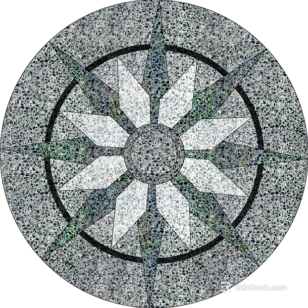 Light color spliced terrazzo texture