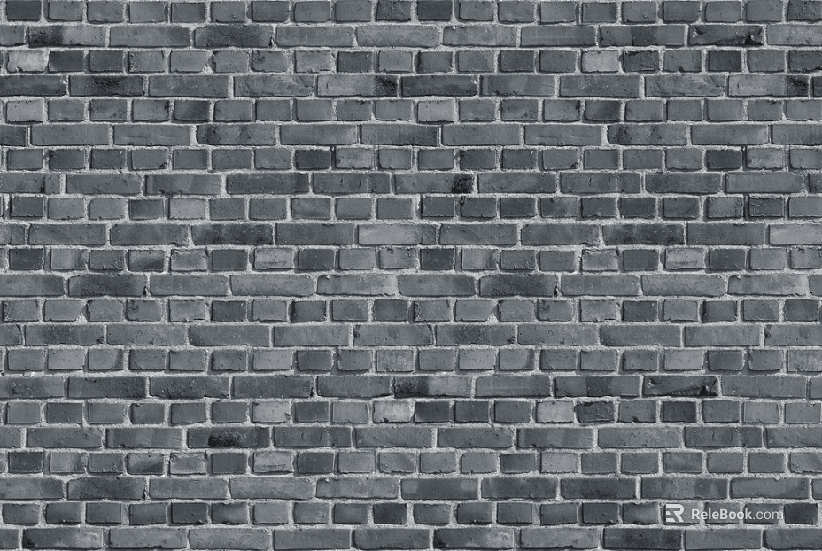 Culture stone cyan exterior wall brick material seamless texture