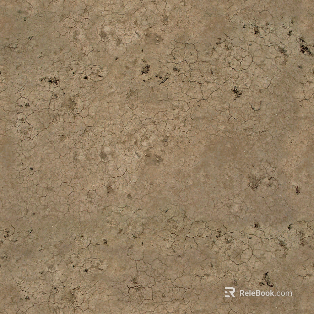 Road surface cracked mud texture
