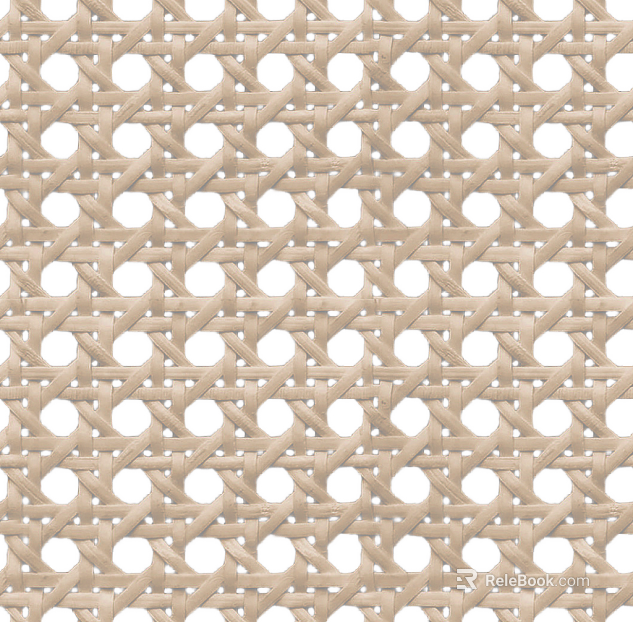 Woven Light Straw Seamless texture