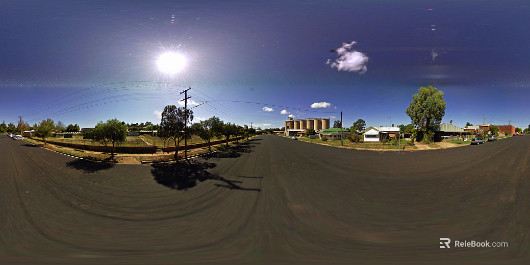 rural road hdr texture