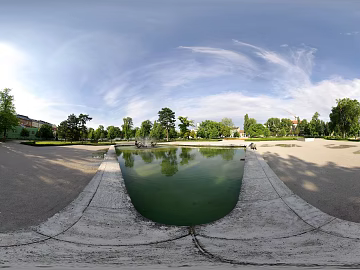 City Park Cloudy Pool HDR texture (ID:ffabg03131)