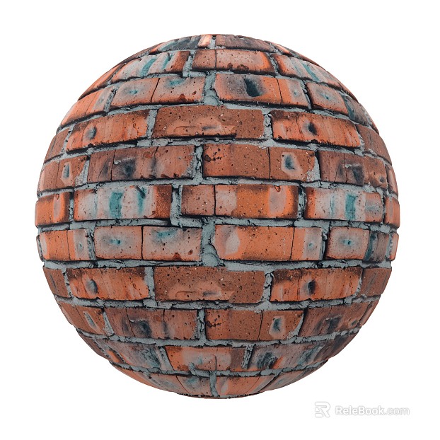 Brick wall PBR texture