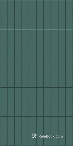 Retro blue long brick texture