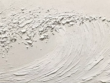 White Art Paint Wave Texture Wall texture (ID:ffaeh950339)