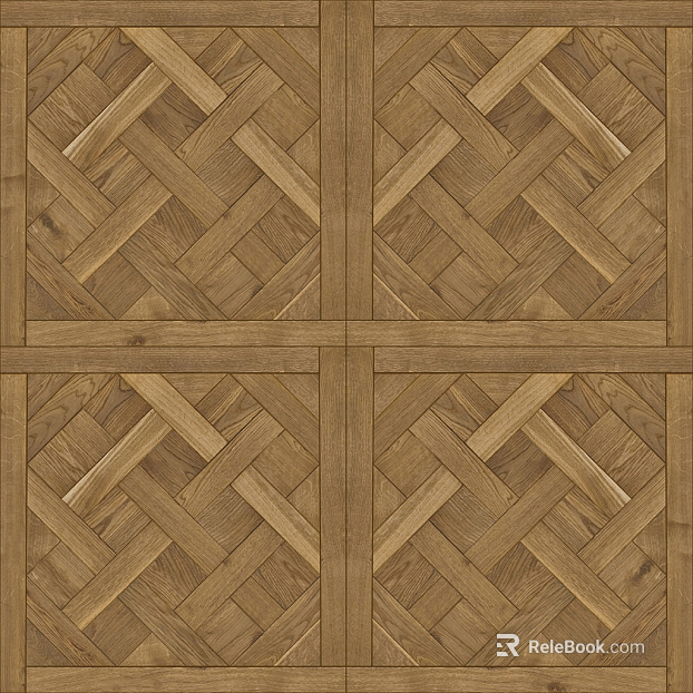 Geometric Parquet Textured Wood Floor texture