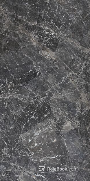 Mesh Marble Black Frosted Rock Slab texture