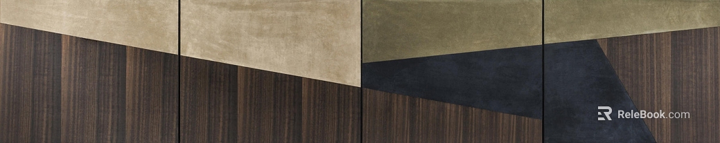 Light Luxury Curry Wood Grain Wall Decorative Panel texture