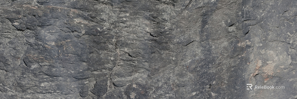 Dark gray rock exterior wall texture